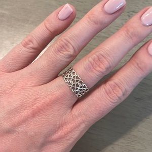 Tiffany and Co. heart ring.